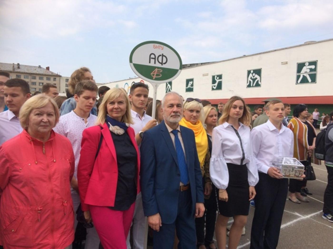 Студенты Архитектурного факультета приняли участие в торжественном чествование студентов 1-го курса